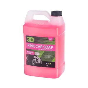 3D PINK CAR SOAP
