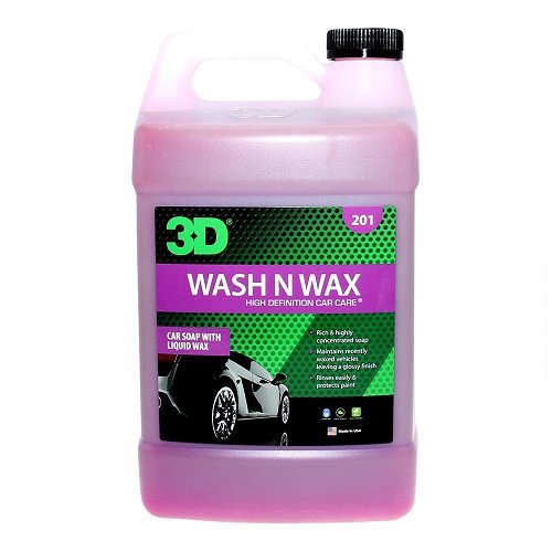 3D WASH AND WAX